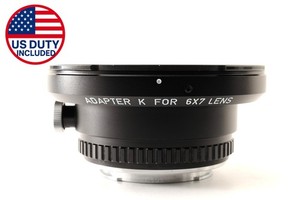 [MINT] PENTAX ADAPTER K FOR 6x7 67 LENS K Mount SLR 35mm Film Camera From JAPAN
