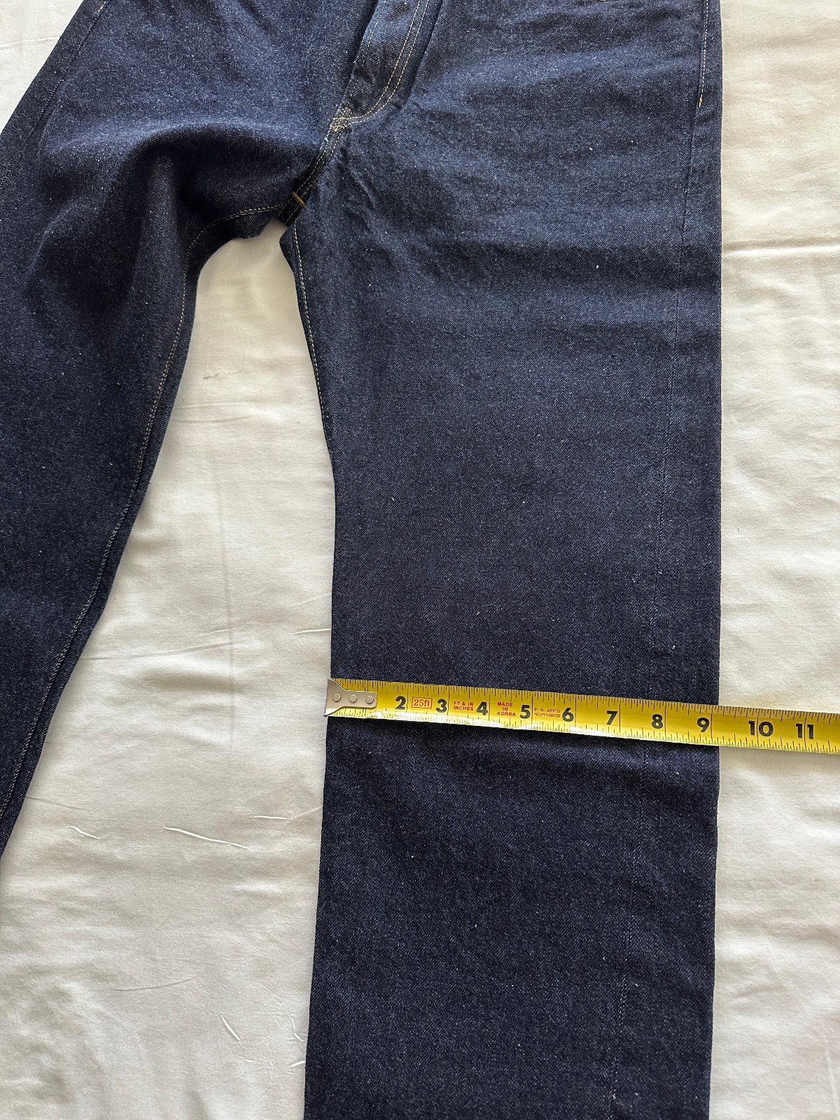 LEVI'S 1954 ® 501z xx LVC Vintage Clothing PRE-SHRUNK JAPAN Selvedge Jeans 33/34 image 9