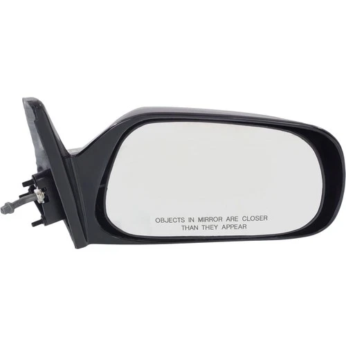 Manual Remote Mirror For 1988-1992 Toyota Corolla Passenger Side Primed