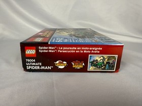 LEGO Marvel Lot: Iron Man Malibu Mansion (76007) + Spider-Cycle (76004) - New