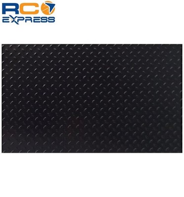 Hot Racing 1/10 Scale Aluminum Black Diamond Plate (2) ACC1801DP
