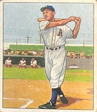 1950 Bowman #104 Sam Chapman