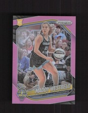 2025 Panini Prizm WNBA #138 Maddy Westbeld Pink Prizms #/175