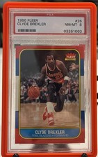 1986-87 Fleer - Clyde Drexler #26