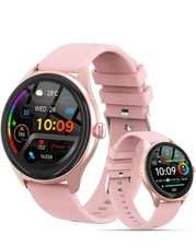 Smart Watches for Women Men, 1.39" HD IPS Touchscreen Smartwatch with Pink