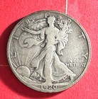 1920S US LIBERTY Walker SILVER Half Dollar! "San Francisco"! VG! Old US Coin! — photo 1