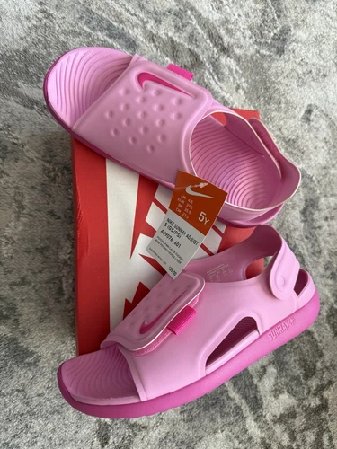 Sandali Nike Sunray Adjust 5 per bambini fucsia rosa taglia 5 anni US 37 5 EUR