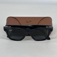 Ray-Ban Meta Wayfarer Gen 1 Shiny Black/Green Lens/Standard - Good