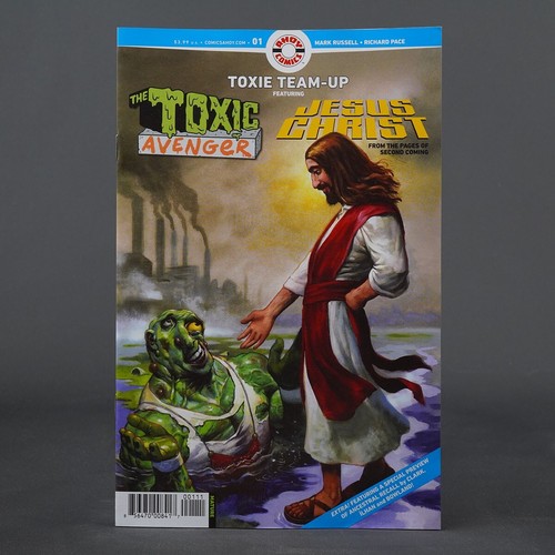 TOXIE TEAM-UP Jesus Christ #1 Cvr A Ahoi Comics 2025 Toxic Avenger 1A (CA) Harper