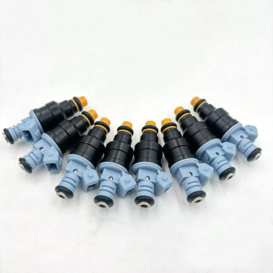 8 piezas inyectores de combustible genuinos de 25 lb OEM 0280150947 para Ford F250 F350 Mustang Foto 3 de 4