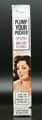 theBalm: PLUMP YOUR PUCKER - Lip Gloss Flüssiger Lippenstift ENHANCE 7 ml
