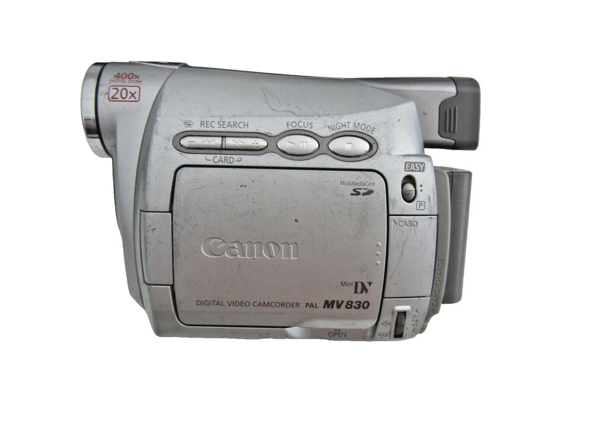 CANON MV830 Mini DV Digital Video Camcorder PAL | eBay