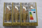 Set of 4 IKEA ROLLSBO Dimmable Candle Filament LED 2.3W 200lm E14 35x111mm 2200K