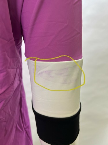 Jofit Women's 1/2 Sleeve Golf Polo Shirt Tank Top Size S Purple Retail $63 NWD - Picture 4 of 5