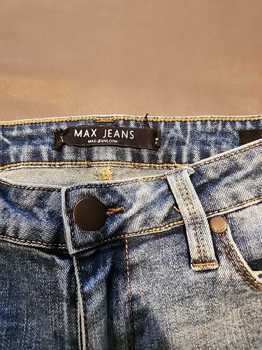 Max Jeans Women's Shorts Size 6 Blue Denim Cotton Blend 30x6 - Picture 4 of 10