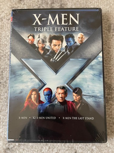X-Men Triple Feature DVD - X-Men , X2 X-Men United , The Last Stand - NEW -