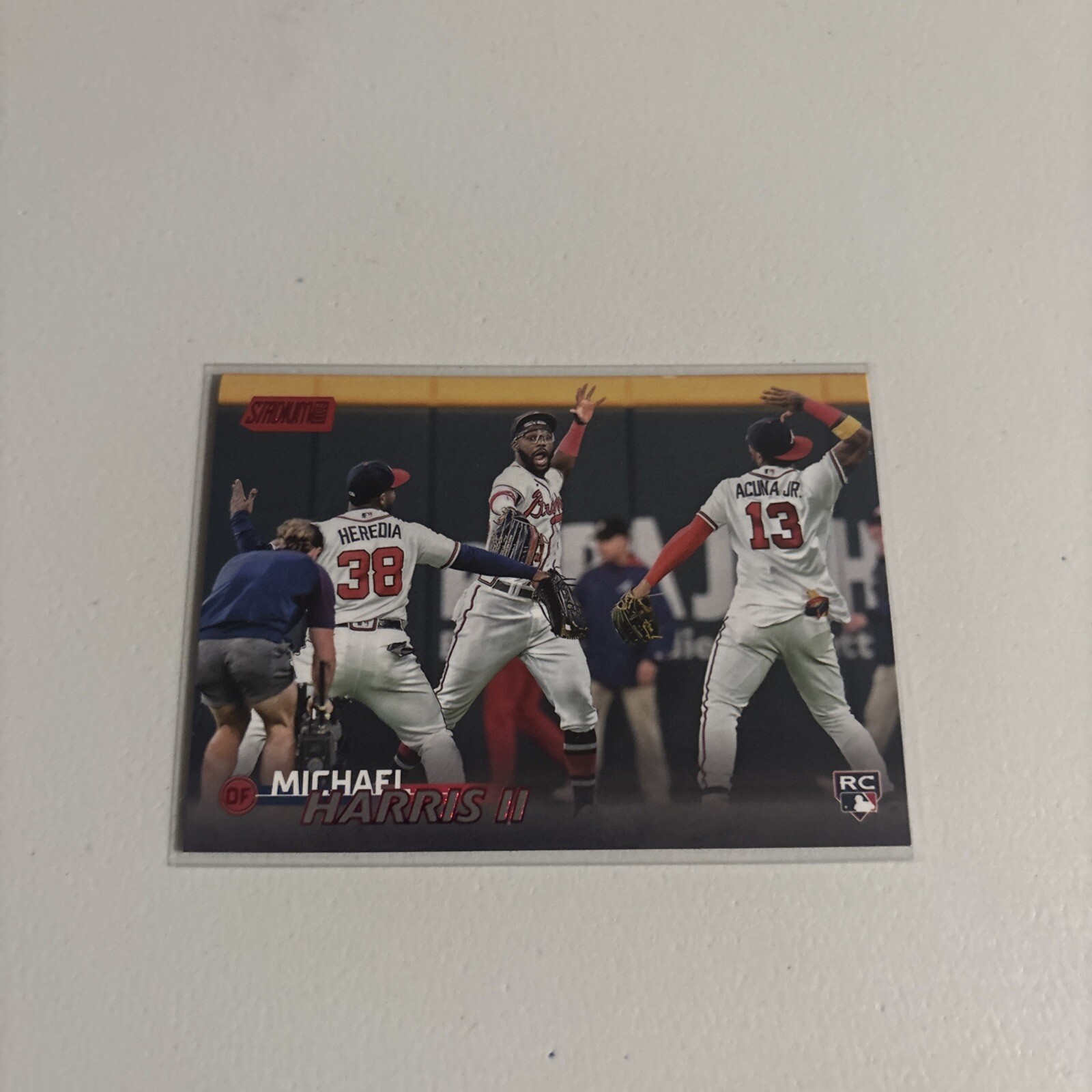 2023 Topps Stadium Club - Red Foil #113 Michael Harris II (RC)