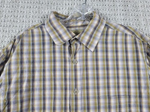 Sonoma Mens Plaid Button Up Shirt Sz Large Tall Long Sleeve - Picture 2 of 9