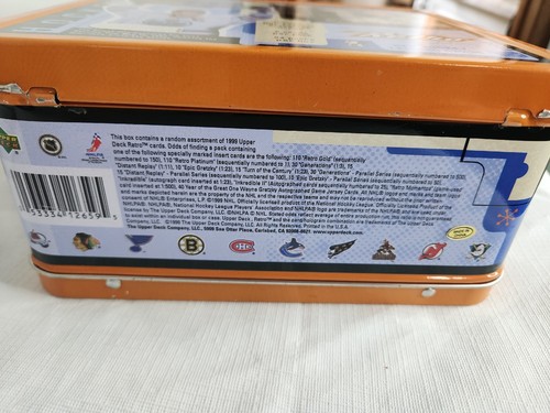 Vintage Wayne Gretzky Upper Deck Premiere Edition Lunch Box 1999 - Picture 4 of 6