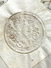 MARRIAGE CONTRACT 1781