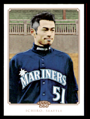 その他 TOPPS206 ICHRO SUZUKI 2010 Topps 206 Ichiro Suzuki #52 Seattle Mariners | eBay