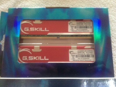G. SKILL F2-6400CL5D-2GBNQ 2GB (2x1) PC2-6400  DDR2 NEU