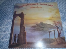 JUSTIN HAYWARD & JOHN LODGE 1975 VINYL LP “BLUE JAYS” THRESHOLD THS 12 + Insert