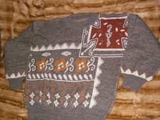 VINTAGE Pullover Crewneck Knit Sweater Men's Size M