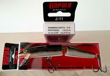 RAPALA JOINTED 11 cm 9 gr FLOATING J-11 COL. SILVER FIUME LAGO SILURO 
