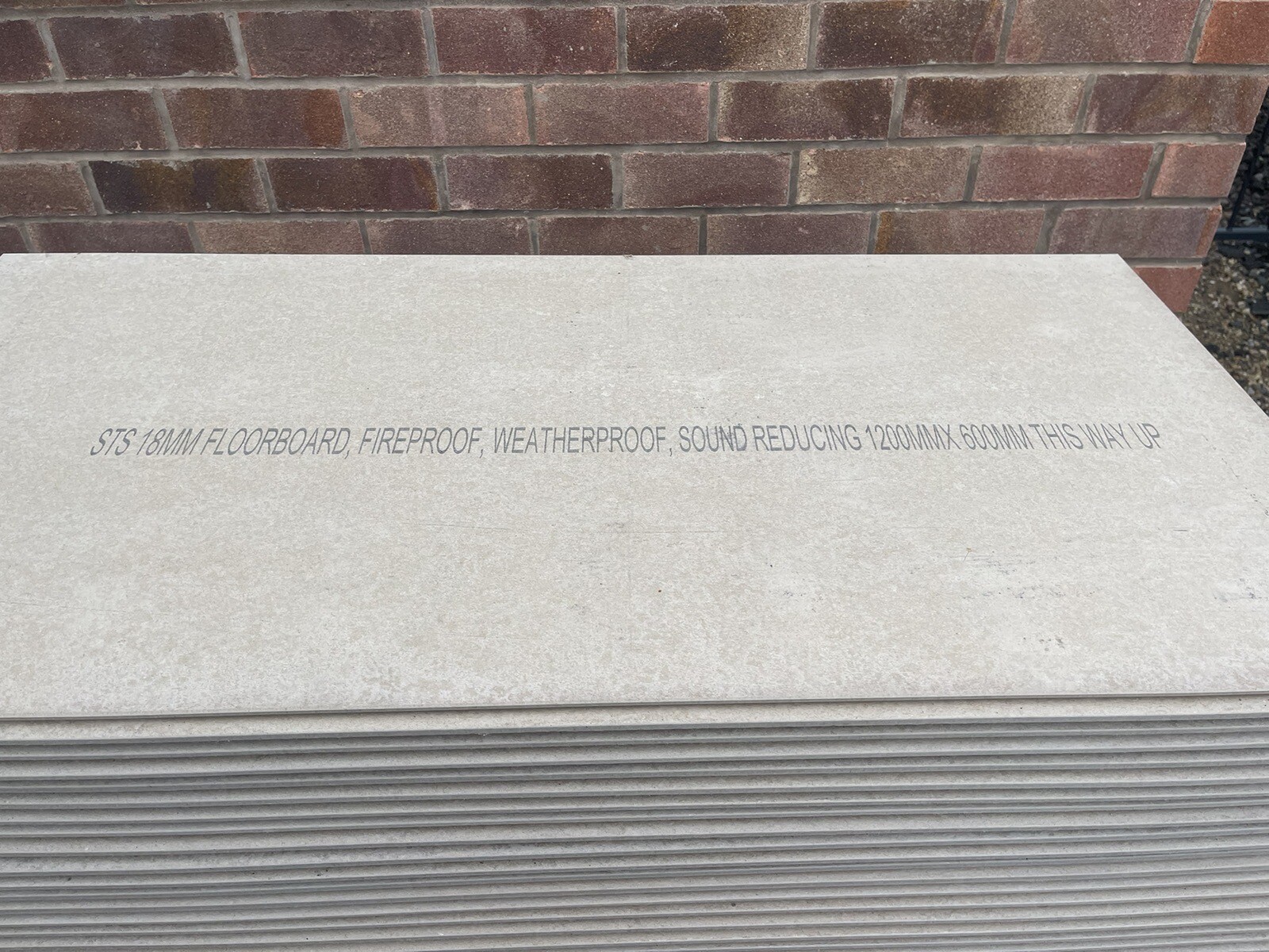 STS TG4 NoMorePly Construction Board, Cement Board 1200 x 600 x 18mm eBay