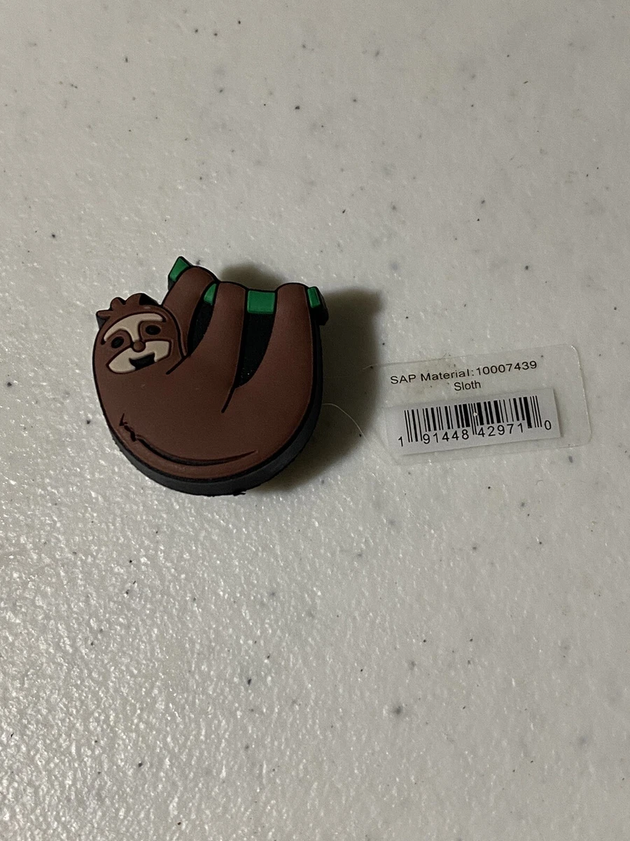 Sloth hotsell croc charm