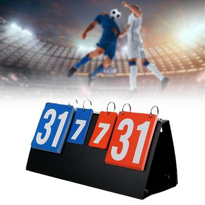 Score Board Team Games Tragbare Tischanzeigetafel für Basketball Baseball