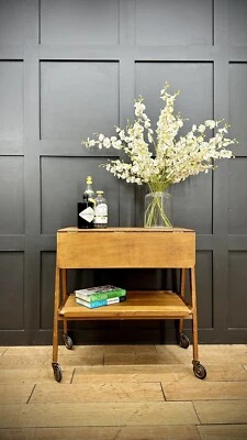 Retro Remploy Trolley - Mid Century Serving Cart - Tea Cake Cocktail Trolley - Image 1 of 4