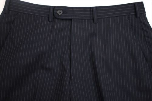 Barneys New York 2 Button Flat Front Charcoal Men's Suit US 38L - Picture 3 of 11