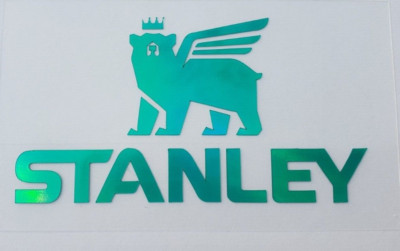 Stanley Decal, Tumbler Vinyl Logo, Stanley Sticker-Green for Saint Patricks Day!