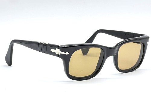 PERSOL 6201 RATTI Meflecto Vintage Sonnenbrille Herrengestell schwarz Acetat "51" - Bild 2 von 17