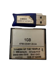 WMS BB2  TOWERS OF THE TEMPLE SOFTWARE AND DONGLE