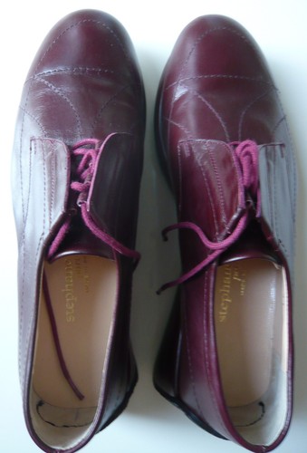 Stephane Kélian Schuhe ungetragen Leder bordeaux Gr. 5,5 (38,5) Schnürschuhe - Bild 3 von 8
