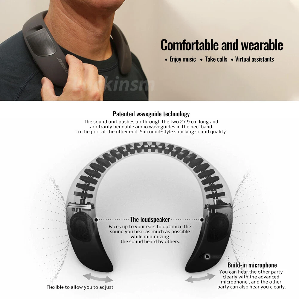 BOSE SoundWear Companion Bluetooth speaker Wireless Wearable