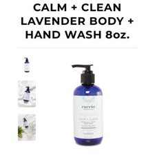 Cuccio Somatology Yogahhh Calm and Clean Epsom Salt Hand And Body Wash 8 oz New