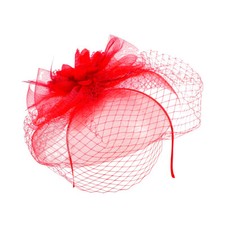 Fascinators Wedding Party Hat Wedding Veil Flower Hat Womens Hats Hair Band
