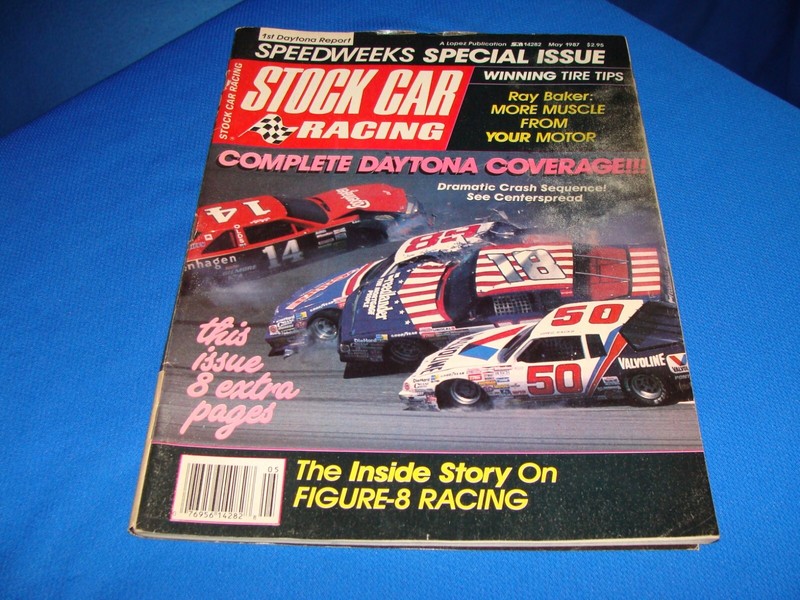 Stock Car Racing Magazine May 1987 Volume 23 No 5 Lopez Publications Used
