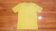 Mens Mato & Hash Drifit Workout Performance Tee neon yellow M Medium short sleev