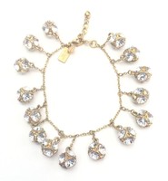Kate Spade Womens Crystal Ball Bracelet $128 on sale Kate Spade Womens Crystal Ball Bracelet $128 on sale