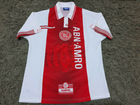 ajax amsterdam jersey umbro vtg Shirt 90 s rare football