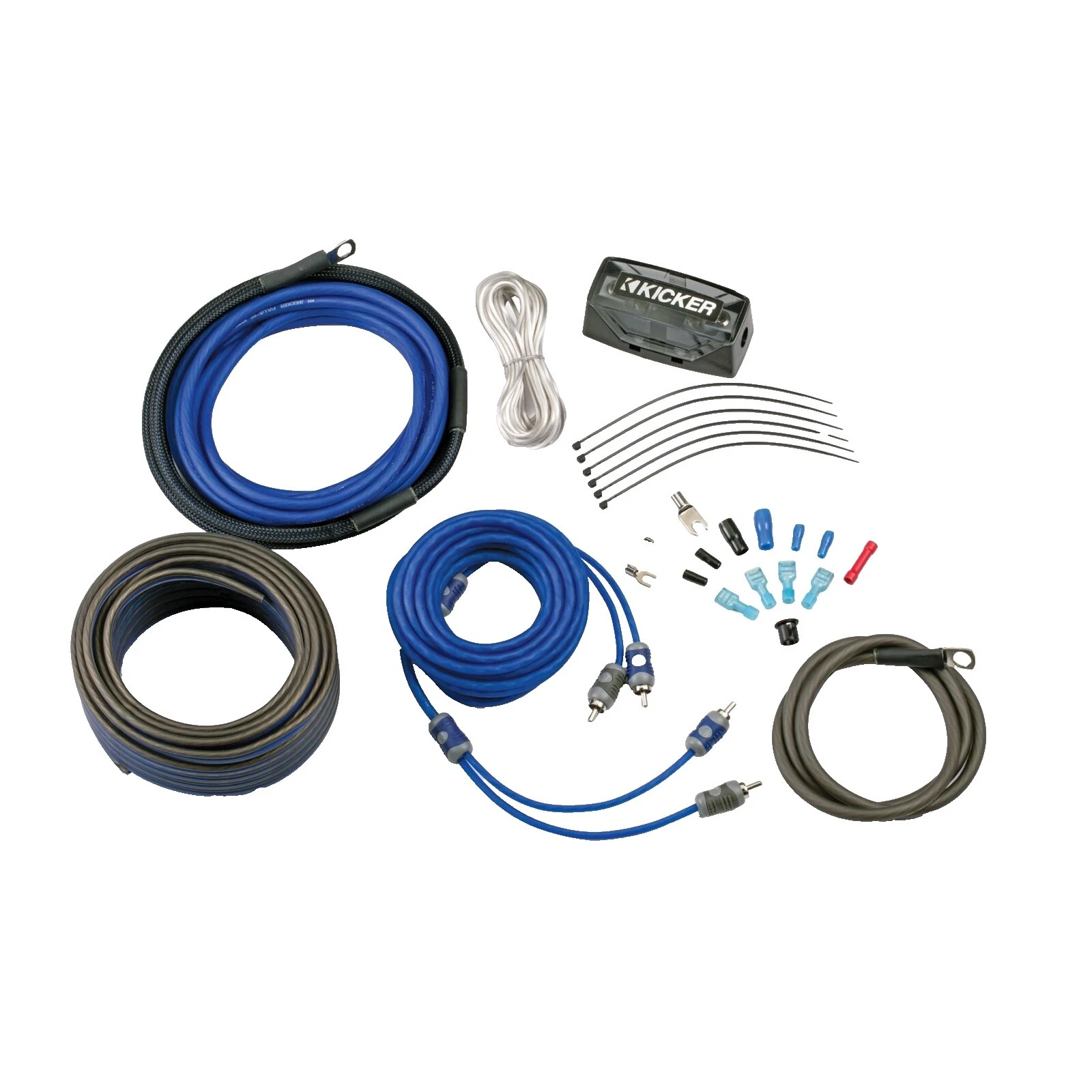 KICKER 4 AWG Car Audio Amplifier Kits