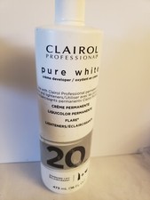 Clairol Professional Pure White 20 Volume Developer, 16 Ounce