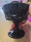 Noritake Perspective Black Ebony Dessert/Sherbet glasses Set Of 4 Estate JJ#66 — photo 2