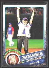 Chelsea Handler 2015 Topps First Pitch #FP-20 Chicago Cubs
