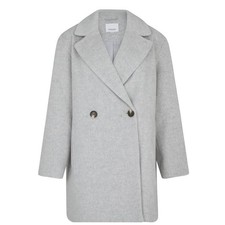 Womens Geat Plains London Fc Coat Light Grey Size 12(m) Brand New #r